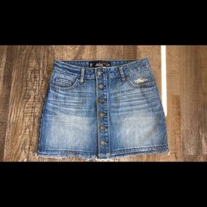 Denim Mini Skirt
